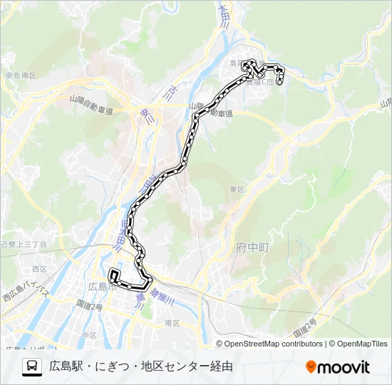 32-6 Bus Line Map