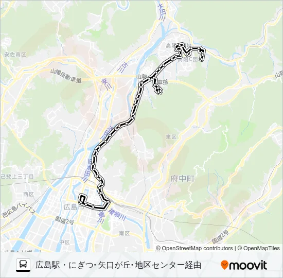 32-6 Bus Line Map