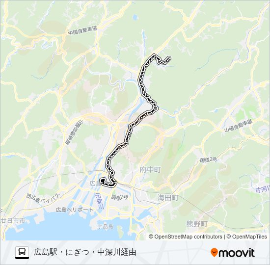 32-7 Bus Line Map