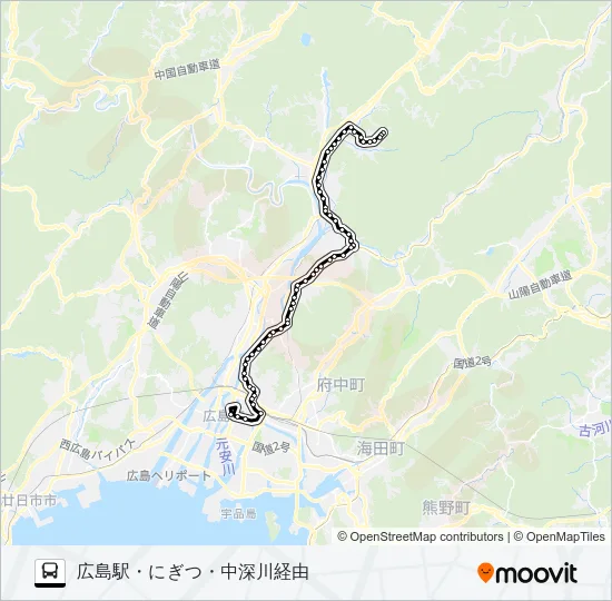32-7 バスの路線図