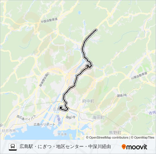 32-8 Bus Line Map
