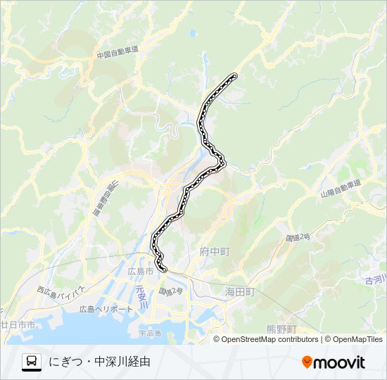 32-8 Bus Line Map