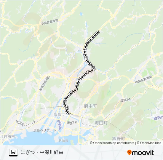 32-8 バスの路線図