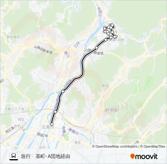 33-4 Bus Line Map