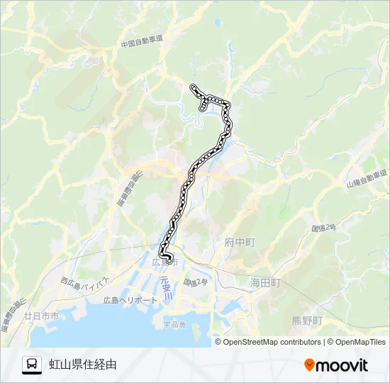 73-2 Bus Line Map