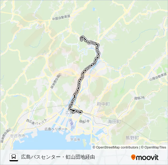 73-3 Bus Line Map
