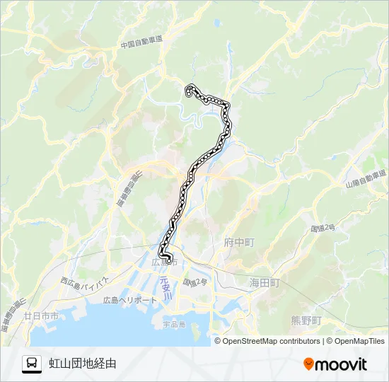 73-3 Bus Line Map