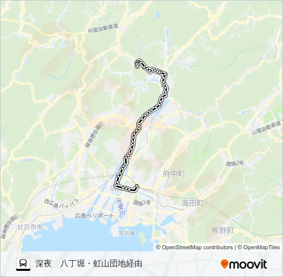 73-3 Bus Line Map