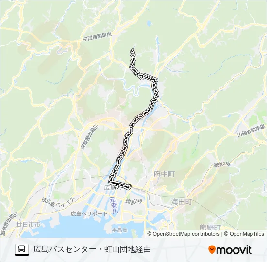 73-4 Bus Line Map