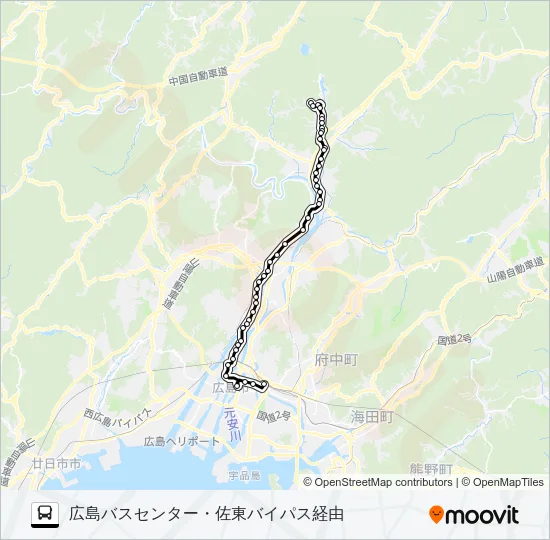 74-2 Bus Line Map