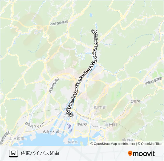 74-2 Bus Line Map