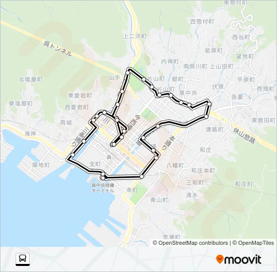 33-2 Bus Line Map