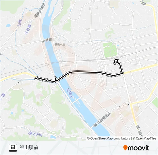 新川線 Bus Line Map