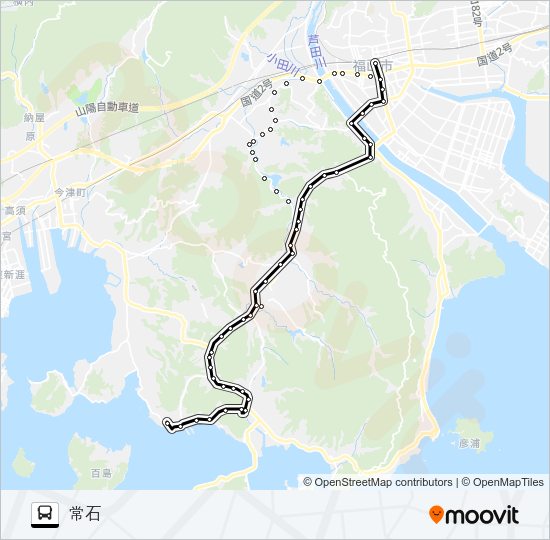新川線 Bus Line Map