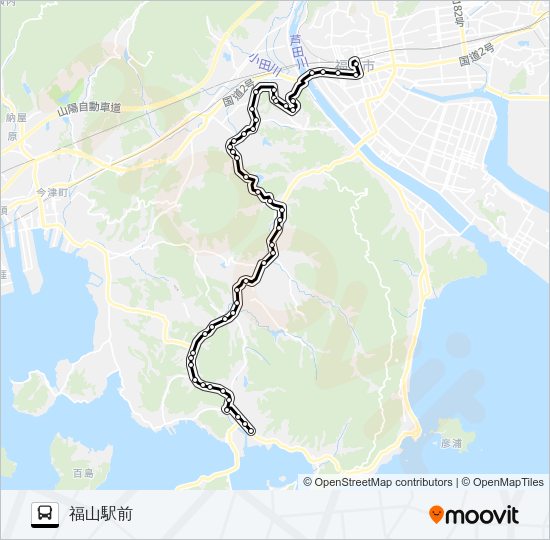 明王台線 Bus Line Map
