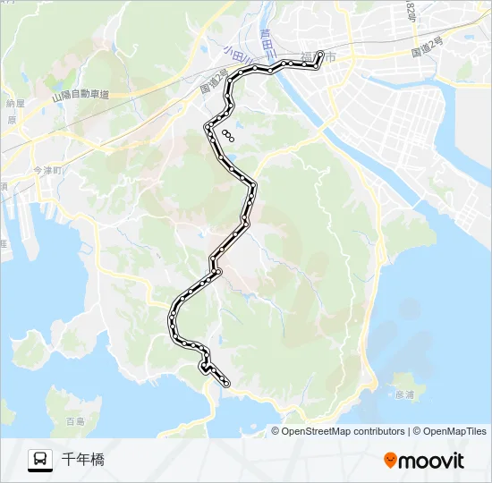 新川線 の路線図