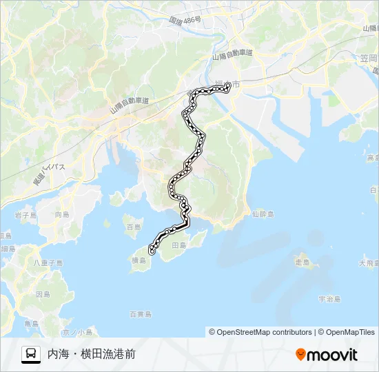 新川線 の路線図