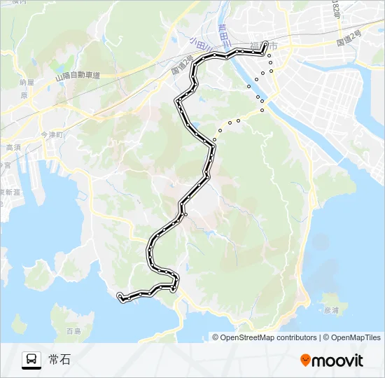新川線 の路線図