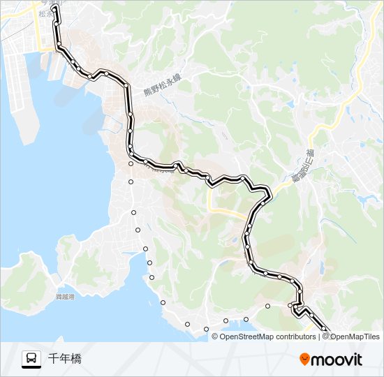 沼南線  Line Map