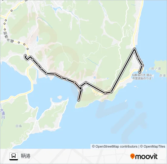 沼南線 Bus Line Map