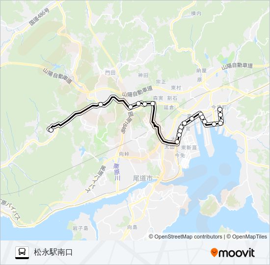 如水館線 Bus Line Map
