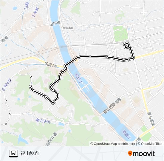 明王台線  Line Map