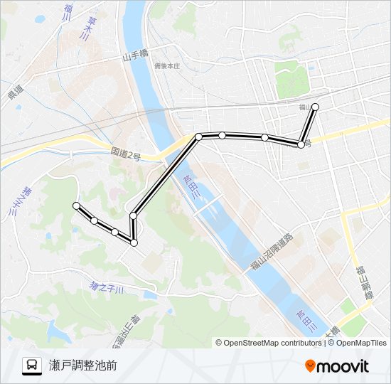 明王台線  Line Map
