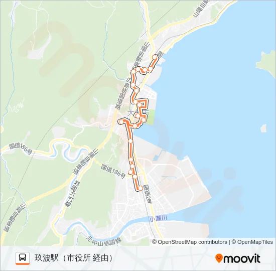 こいこいバス バスの路線図