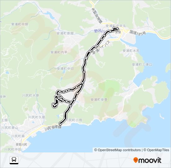 904-04-02 Bus Line Map