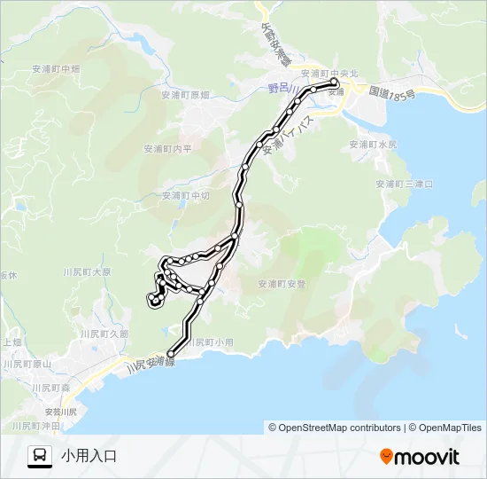 904-04-03 バスの路線図
