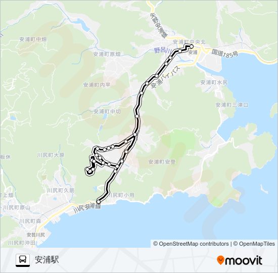 904-04-03 Bus Line Map