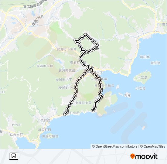 904-04-06 Bus Line Map