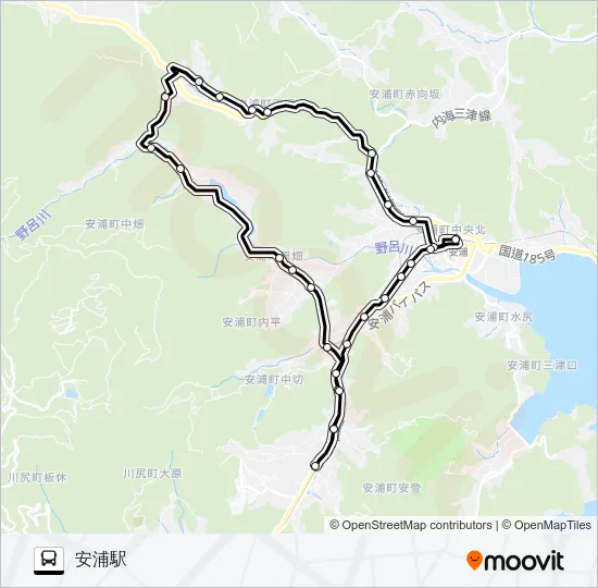 904-04-07 バスの路線図