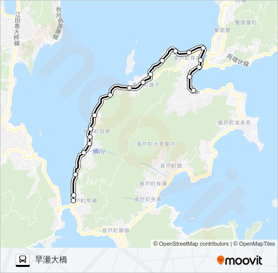 904-05-03 Bus Line Map