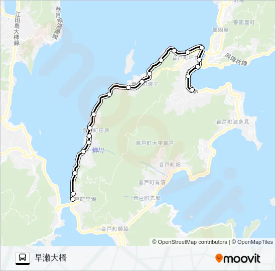 904-05-03 Bus Line Map
