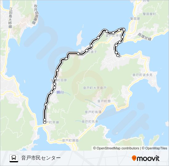 904-05-04 Bus Line Map