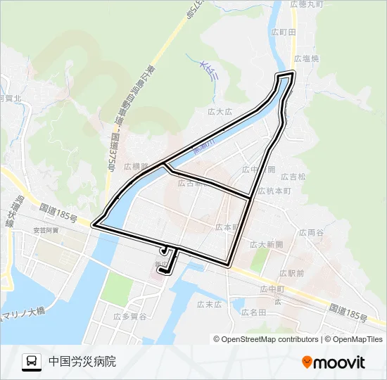 904-06-03 バスの路線図