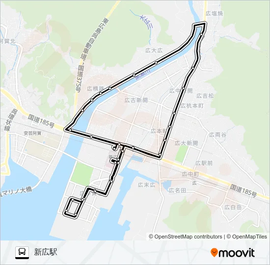 904-06-04 Bus Line Map