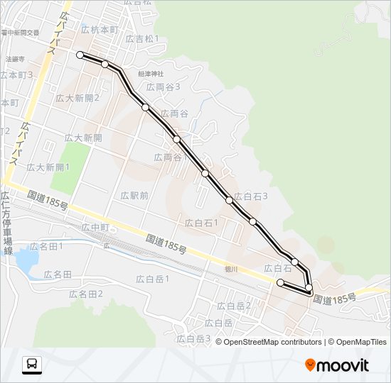 904-07-01 Bus Line Map
