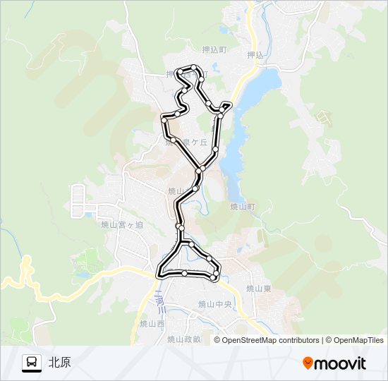 904-08-01 Bus Line Map
