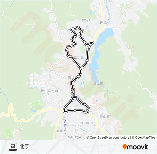 904-08-01 バスの路線図