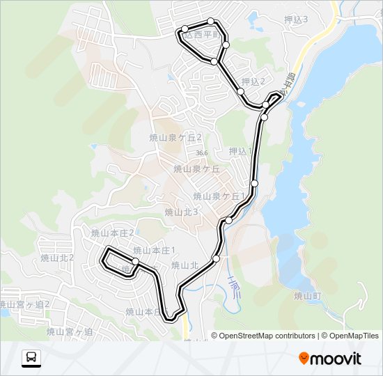 904-08-04 Bus Line Map