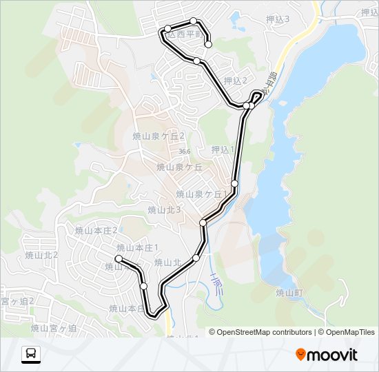 904-08-05 Bus Line Map