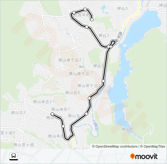904-08-05 Bus Line Map