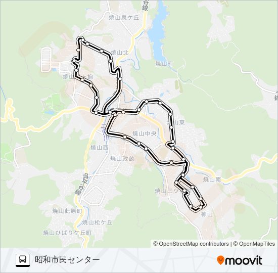 904-09-01 Bus Line Map