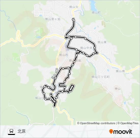 904-10-01 バスの路線図