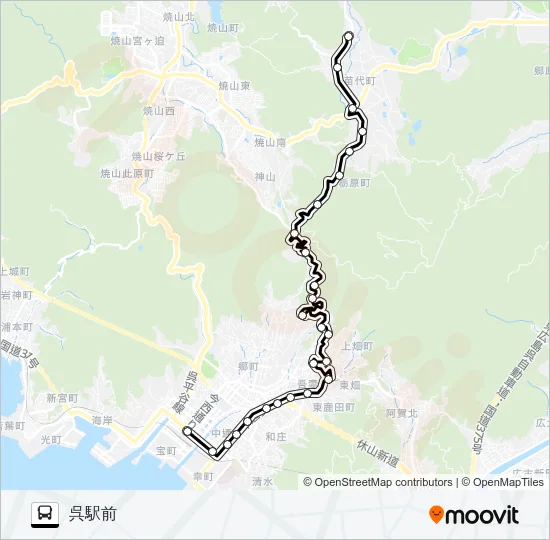 904-11-01 バスの路線図