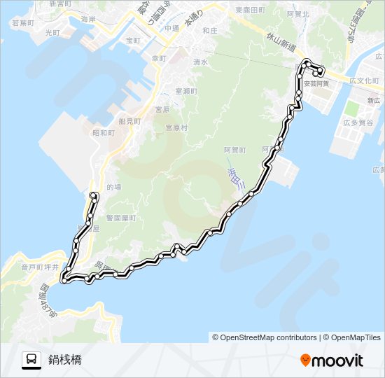 904-14-01 Bus Line Map