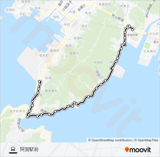 904-14-01 Bus Line Map
