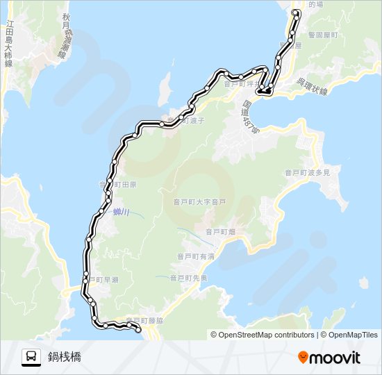 904-15-01 Bus Line Map